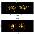 Dispersion coordinates field image_WR 140_obsid_24872