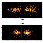 Dispersion coordinates field image_WR 140_obsid_24422