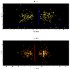 Dispersion coordinates field image_WR 25_obsid_27585