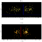 Dispersion coordinates field image_WR 25_obsid_27584